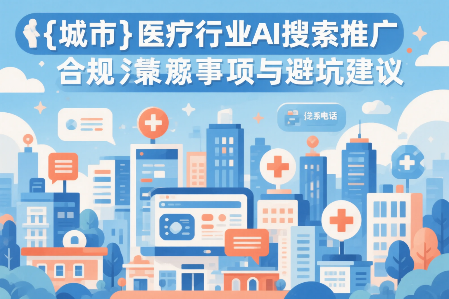株洲医疗行业AI搜索推广合规注意事项与避坑建议