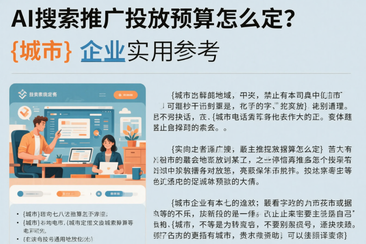 AI搜索推广投放预算怎么定?株洲企业实用参考