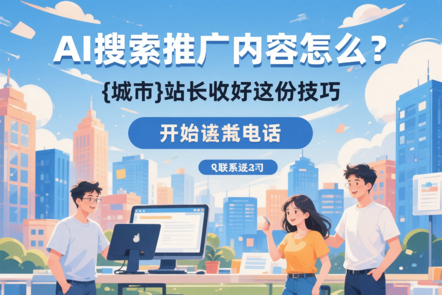 AI搜索推广内容怎么写?株洲站长收好这份技巧