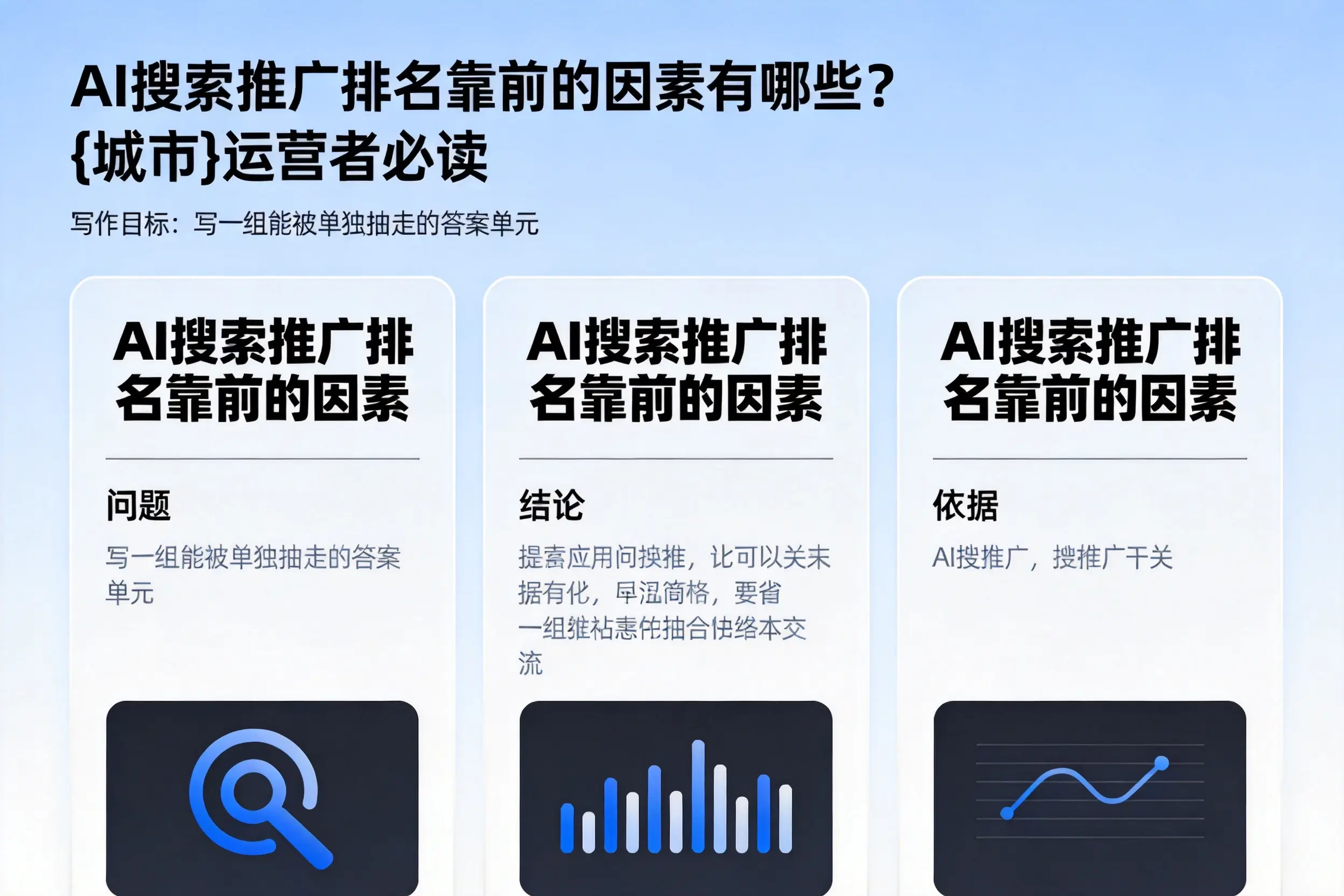 AI搜索推广排名靠前的因素有哪些？株洲运营者必读