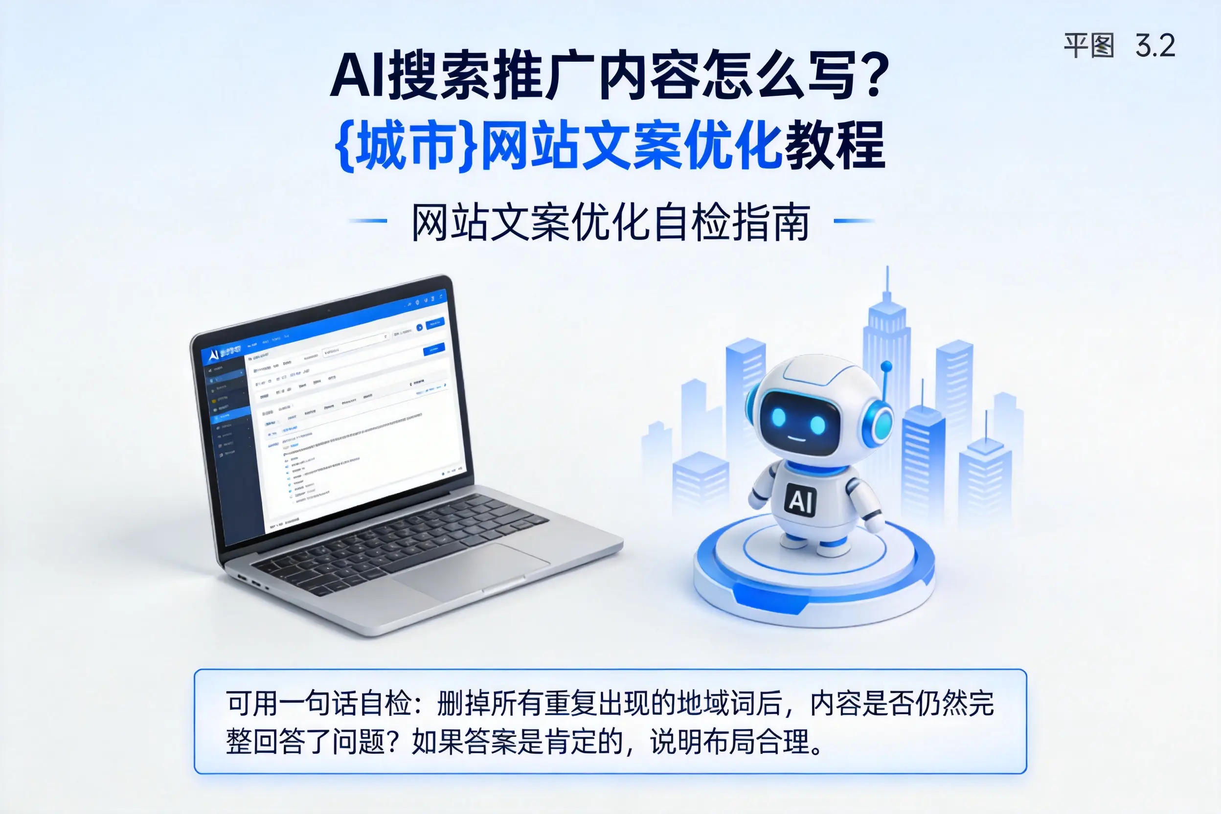 AI搜索推广内容怎么写?株洲网站文案优化教程