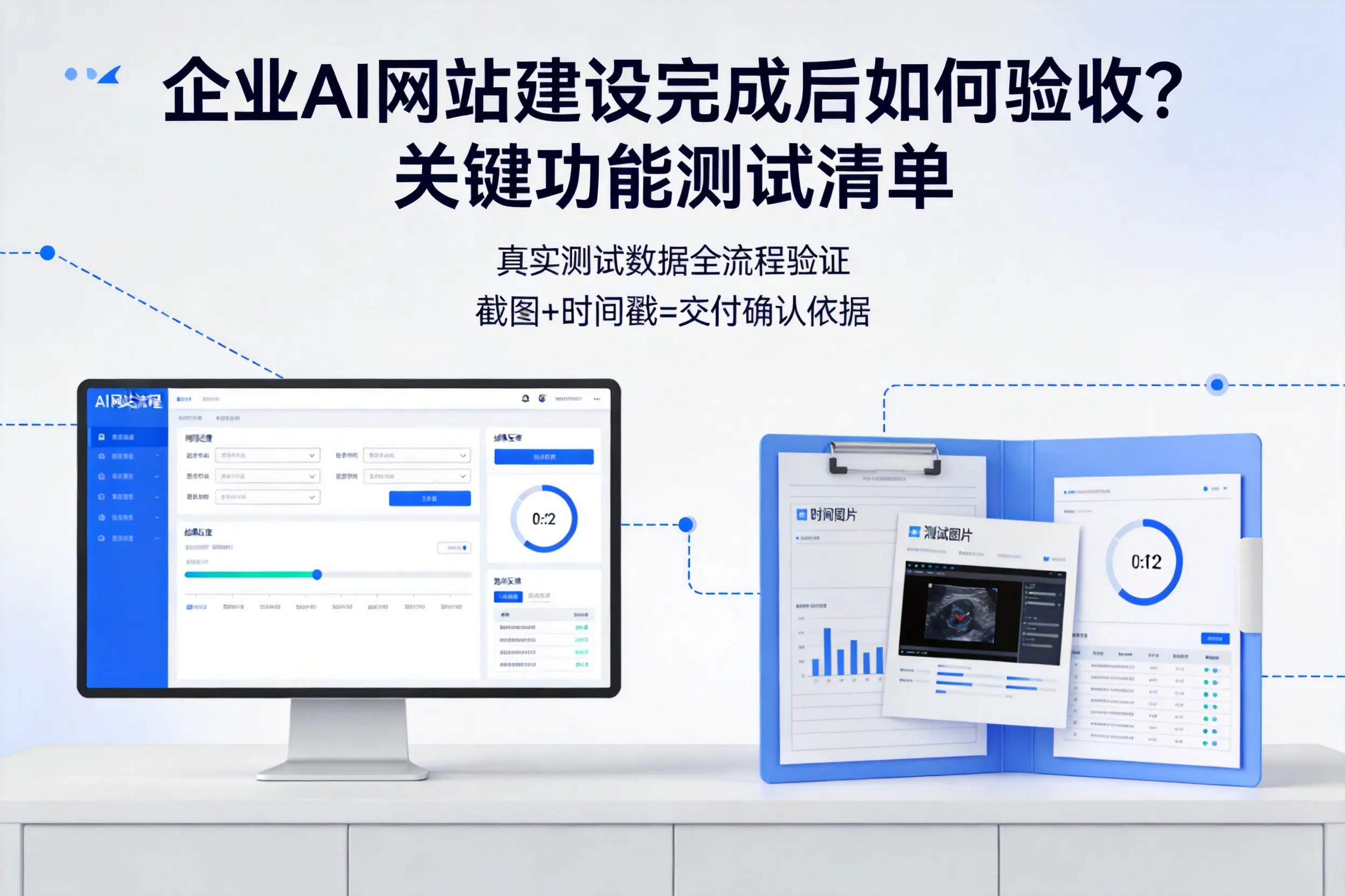 株洲企业AI网站建设完成后如何验收?关键功能测试清单