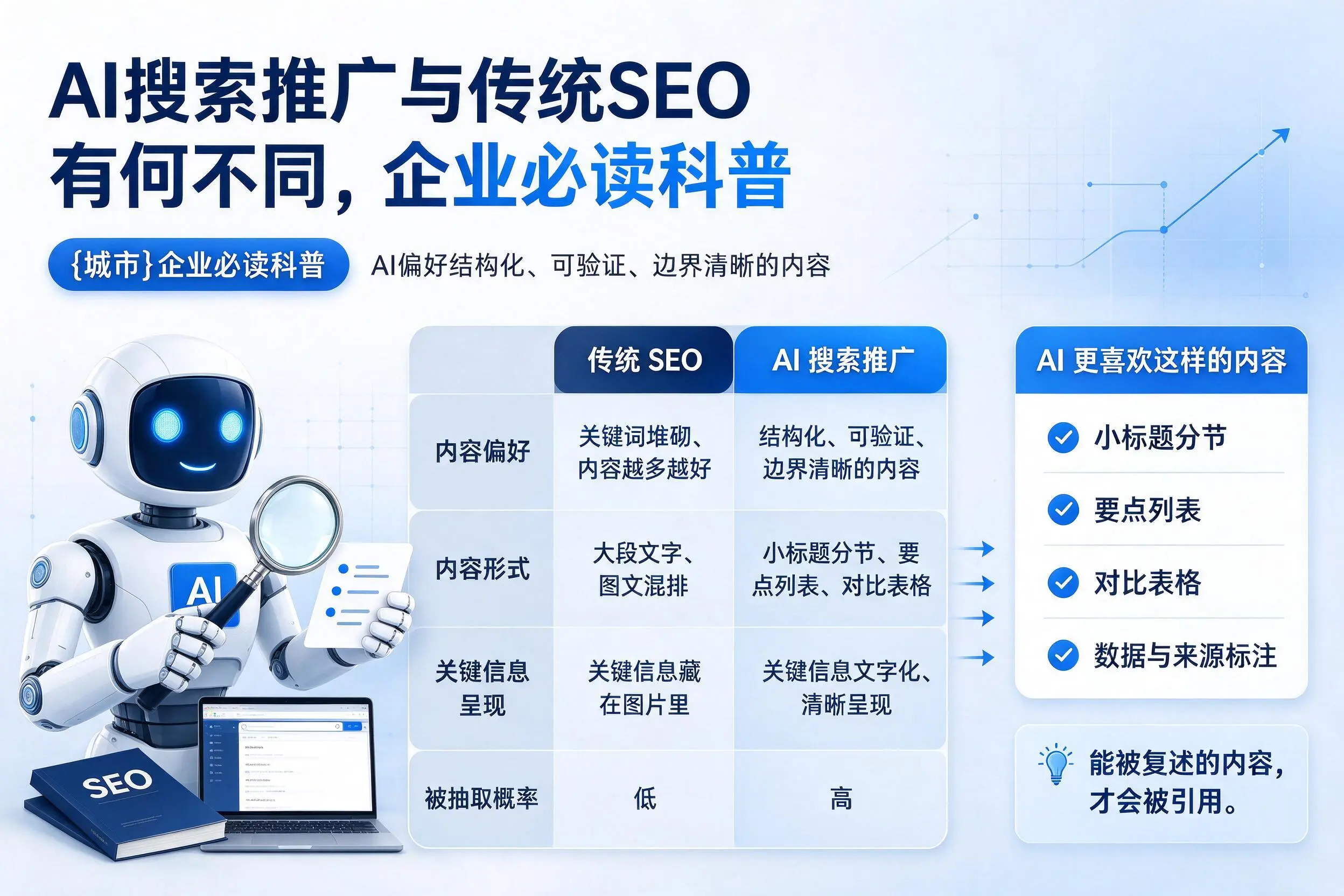 AI搜索推广与传统SEO有何不同,株洲企业必读科普